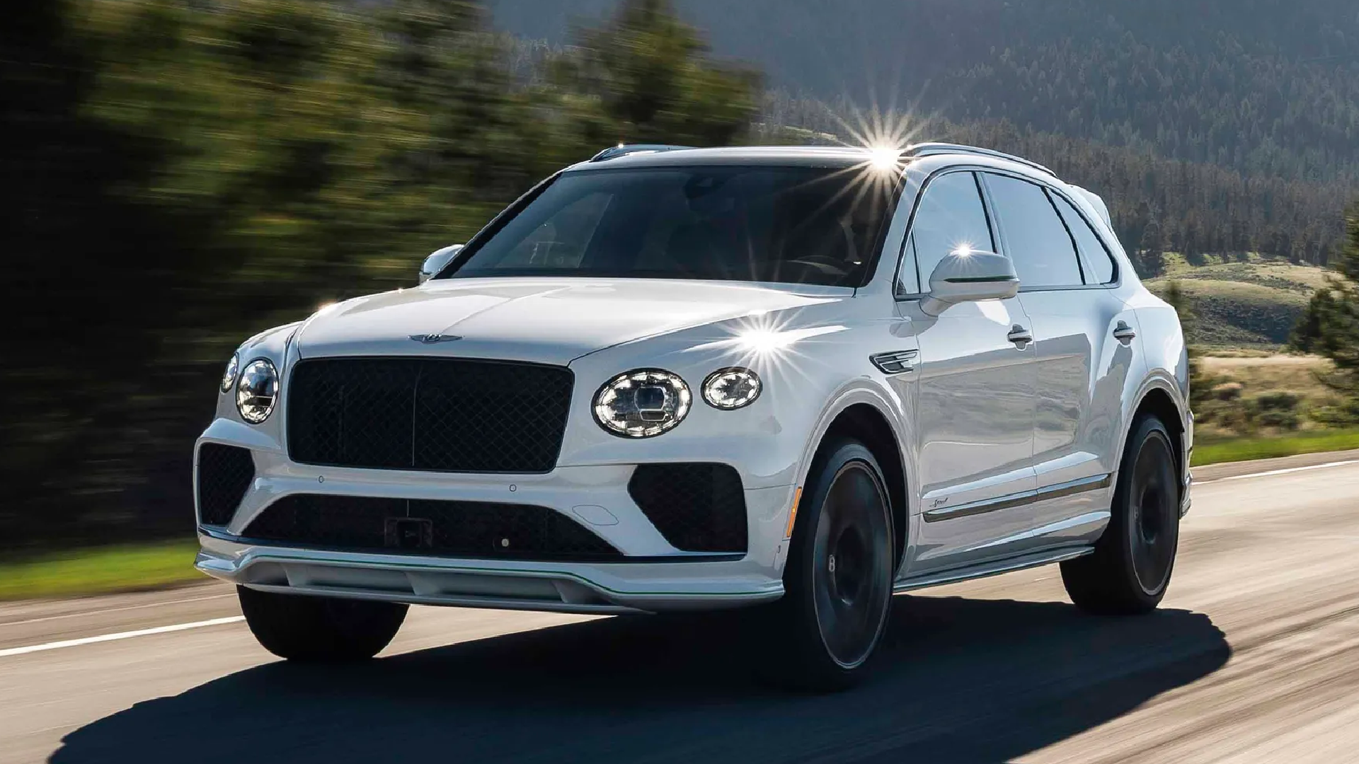 Bentley has revealed a faster and more powerful V8 Bentayga Speed